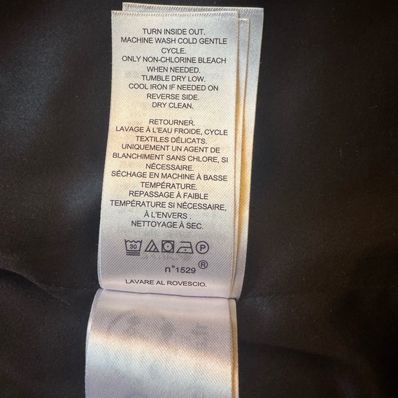 LAUREN Quilted-Satin-Trim Wool-Blend Coat - Picture 15 of 16